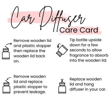 Peppered Suede Car Diffuser